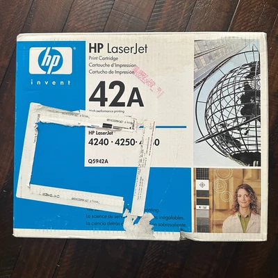 HP 42A (Q5942A) Black Toner Cartridge for HP LaserJet - 11/2008 - Image 1 of 4