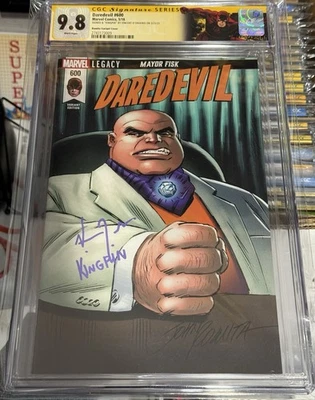 DAREDEVIL #600 CGC 9.8 SS SIGNED BY VINCENT D'ONOFRIO  🔥 - Image 1 of 4