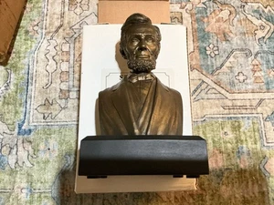 Abraham Lincoln 6" Bronze Bust - Picture 1 of 4