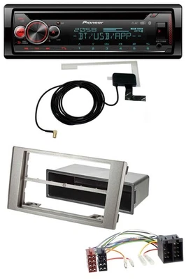 Pioneer DAB CD MP3 USB Bluetooth Autoradio für Iveco Daily (2006-2014) silber - Bild 1 von 4