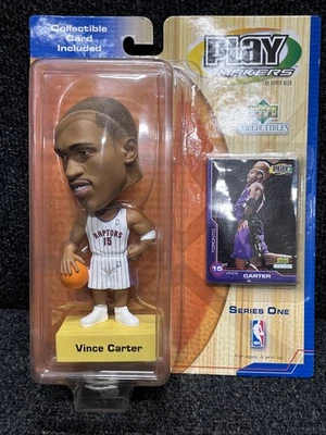2000 Upper Deck Play Makers Vince Carter Toronto Raptors Bobblehead Series 1  - Image 1 of 3