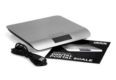 Onyx 70 lb Digital Postal Scale Compatible stamps.com Software LCD USB NIB - Image 1 of 3
