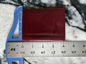 Credit Card Wallet Red - Picture 1 of 3