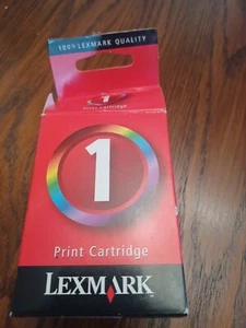 Lexmark PRINT cartridge New In Foil Wrap & Original Box - Zdjęcie 1 z 4
