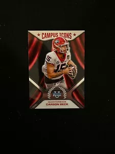 Carson Beck 2024 Bowman Chrome U Campus Icons #CI-1 Georgia QB - Picture 1 of 2