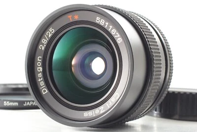 [MINT]  Contax Carl Zeiss Distagon T* 25mm f/2.8 AEG C/Y Mount Lens From JAPAN - Image 1 of 4