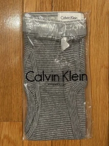 Vintage Calvin Klein Mens Striped Gray Black Classic Brief Sz Small 30 1995 USA - Picture 1 of 2