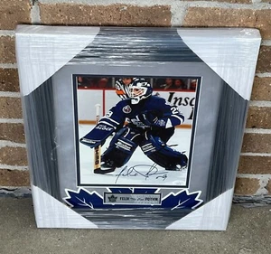 Felix Potvin Signed Toronto Maple Leafs Framed 8x10 Photo JSA COA - Picture 1 of 3