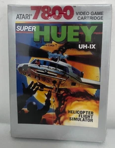 Super Huey UH-IX Atari 7800 CX7828 1988 Brand New Sealed - Picture 1 of 2