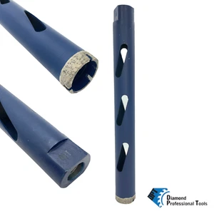 1" Dry Diamond Core Bits Drill Concrete Asphalt Bricks Stones Block 5/8" Arbor - Picture 1 of 16