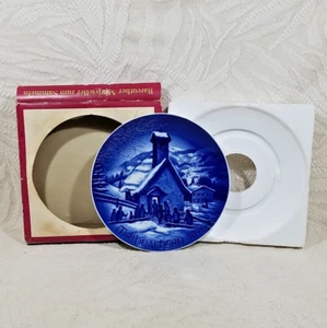 PLATO COLECCIONISTA NAVIDAD BAREUTHER VINTAGE NAVIDAD 1976 BAVIERA ALEMANIA LE - Imagen 1 de 16
