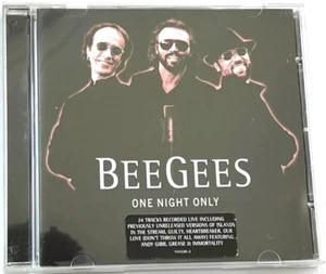 Bee Gees: One Night Only (CD, Album, Recorded Live, 1998) Excellent Condition - Picture 1 of 5