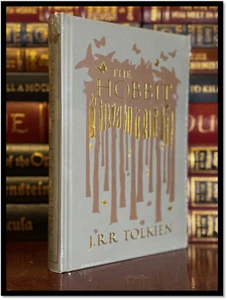 The Hobbit by J.R.R. Tolkien New Collector Edition Hardcover Blue Edges & Ribbon - Picture 1 of 5