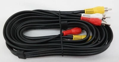 AV Cable Red White Yellow Composite Audio Video Cable   TF - Image 1 of 2