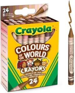 Crayola 24ct Colours Of The World Crayons - Picture 1 of 1