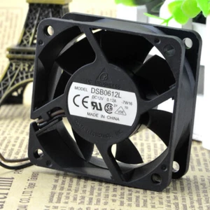 DELTA DSB0612L 6025 6CM 12V 0.12A Chassis Cooling Industrial Fan Mute - Picture 1 of 5