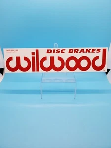 Wilwood Brakes racing sticker. 11.75 By  2.75in Stickers. See Description  - Picture 1 of 3