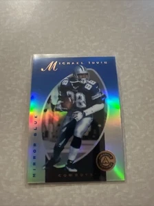 1997 Pinnacle Certified Mirror Blue Michael Irvin Very Rare! - Picture 1 of 2