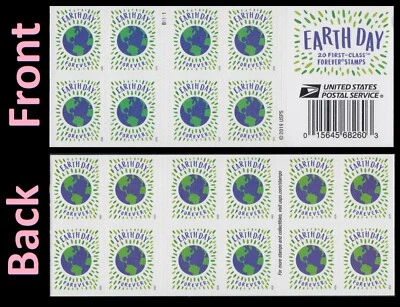 US 5459a Earth Day F booklet 20 MNH 2020 - Image 1 of 4