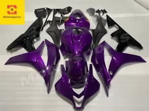 Purple Black Fairing Kit for Honda CBR600RR F5 2007 2008 ABS Injection Bodywork - Bild 1 von 4