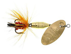 Panther Martin Deluxe Fly Spinning Lure, Gold/Orange, 1/8 oz