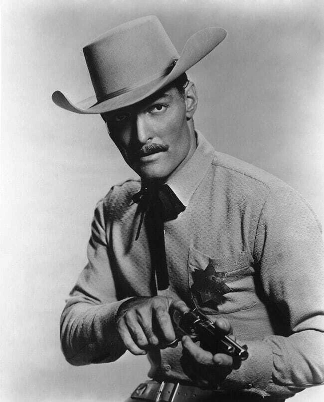 Lawman TV Show John Russell Studio Photo Framing Print Vintage 8 x 10