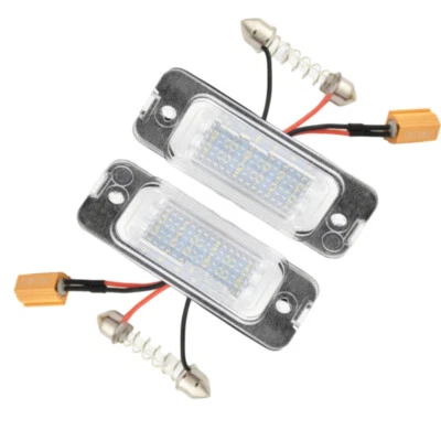 Xenon White LED License Plate Light A1638200066 Fit For Benz ML350 2005-2011 - Image 1 of 4