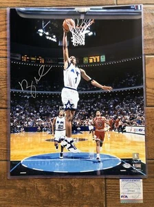 Penny Hardaway Signed Orlando Magic 16x20 Photo PSA ITP NBA Official License - Picture 1 of 6