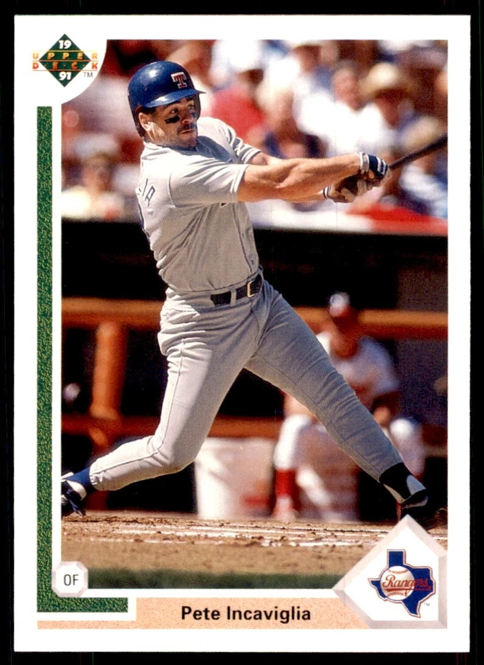 1991 Upper Deck Pete Incaviglia Baseball Cards #453 - Image 1 of 2