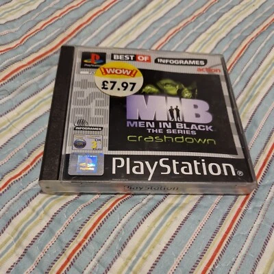 Men In Black: Crashdown (Playstation PS1 Game) - Image 1 of 3