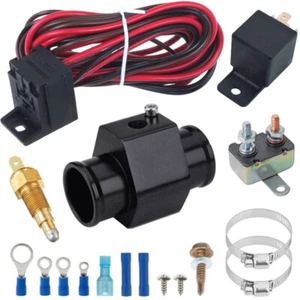 38MM RADIATOR IN-LINE WATER HOSE ADAPTER 1/8" NPT ELECTRIC FAN THERMOSTAT SWITCH - Picture 1 of 7