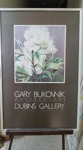 Gary Bukovnik Peonies Etching Lithograph 1980 W/ Hand Signature in Pencil - Picture 1 of 12