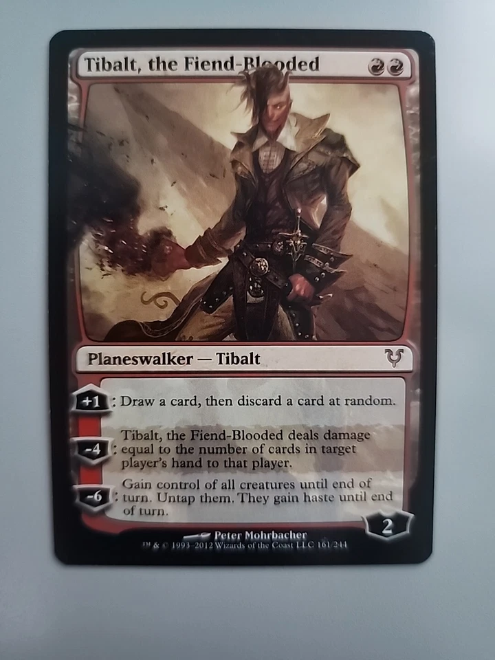 MTG Tibalt, the Fiend-Blooded Avacyn Restored 161/244 Regular Mythic - Image 1 of 1