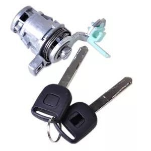 Left Door Lock Cylinder with Keys Fit for Honda CR-V 72185-S9A-013 HO-DL-113 An - Picture 1 of 4