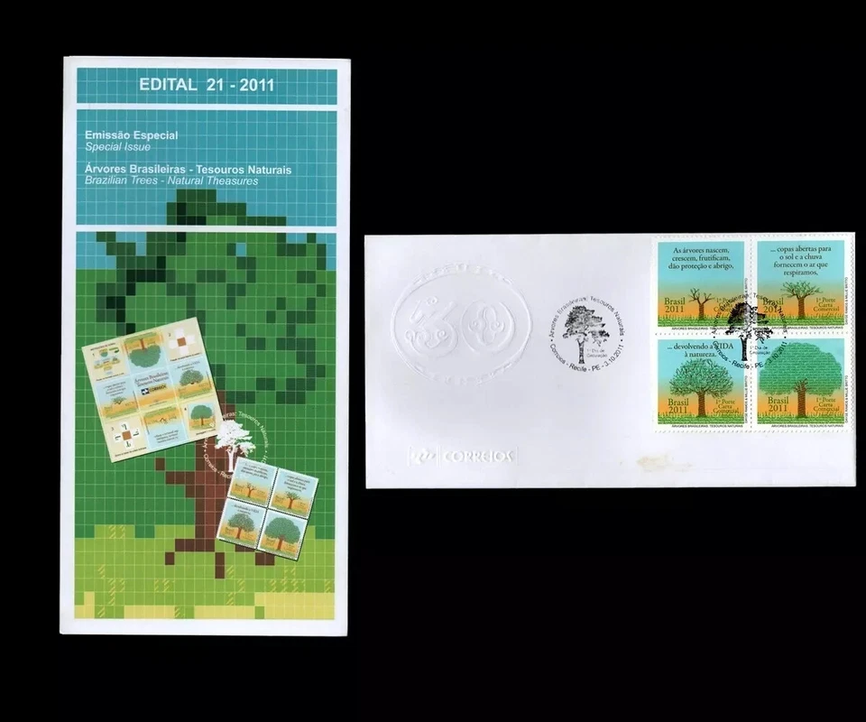 Árboles brasileños 2011 - manchas de óxido Foto 1 de 4