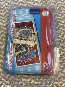 NFL Football Super Bowl XLII-WORLD CHAMPIONS PIN-Patriots vs Giants-NEW!!!!!! - Picture 1 of 3