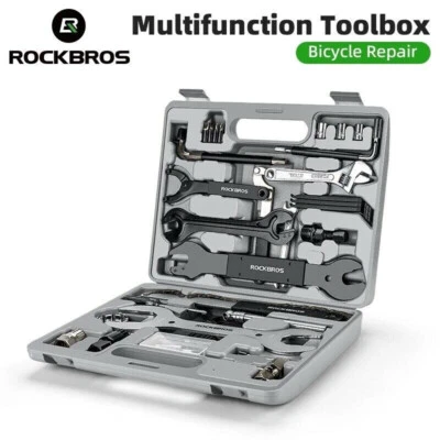 New RockBros Bike Repair Professional Tools Box Multi 44 in 1 Function Folding - Image 1 of 4