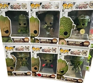 Funko Pop! We Are Groot #1392 - #1397 Vinyl Figur Komplettsatz 6 Stück auf Lager - Bild 1 von 1