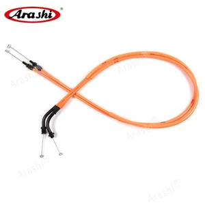 Stainless Wire Line Rubber Throttle Cable For Honda STEED600 NV600 1988-1998 - Foto 1 di 4