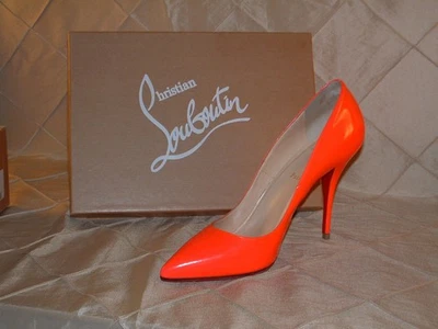 BOMBA CHRISTIAN LOUBOUTIN BATINGNOLLES 100 CHAROL FLO (ROSA) TALLA 42 Foto 1 de 4