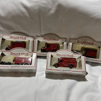 Lledo Royal Mail Commemorative Collection Set of 5 model cars  - Image 1 of 4
