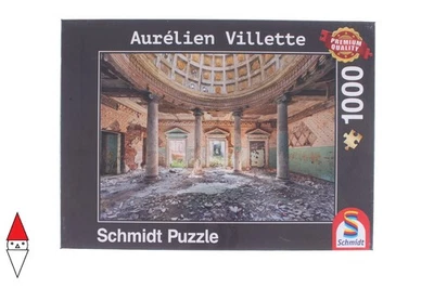 PUZZLE TEMATICO SCHMIDT INTERNI VILETTE TOPOPHILIA SERIES SANATORIUM 1000 PZ - Immagine 1 di 3