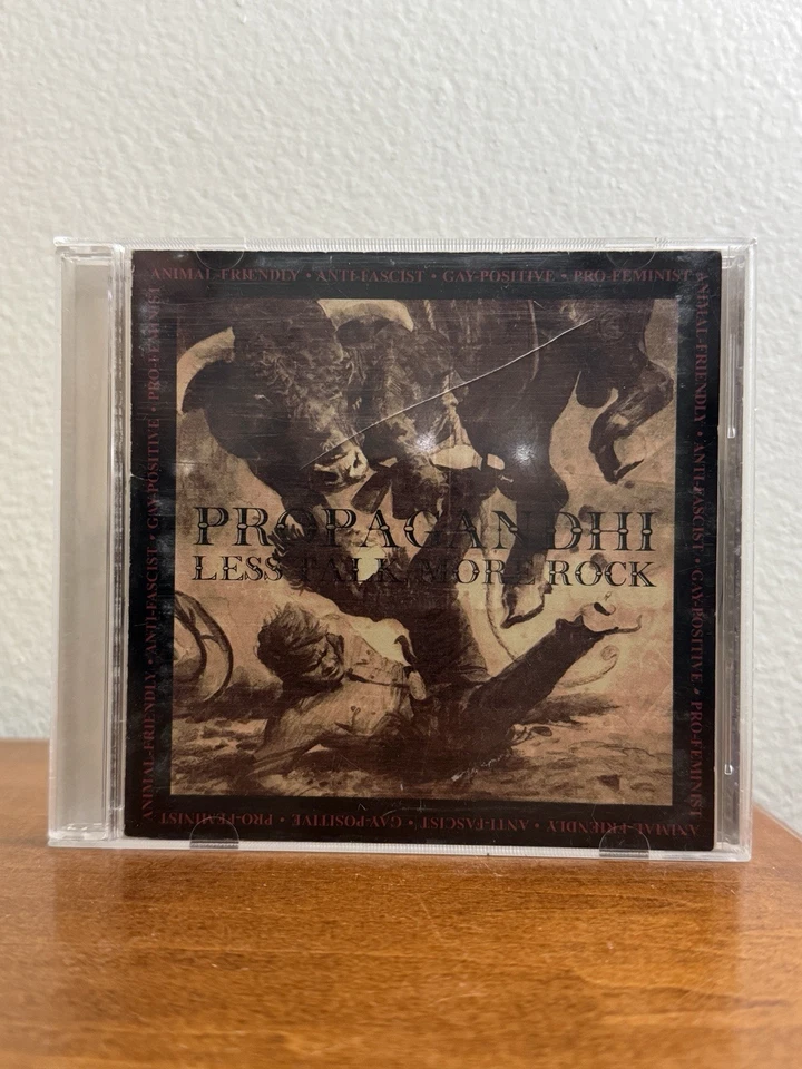 Propagandhi – Less Talk More Rock Album 1996 Punk Rock CD - Imagem 1 de 4