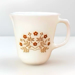 Vintage Pyrex Creamer Milk Glass 8 Oz Summer Impressions Replacement - Picture 1 of 5