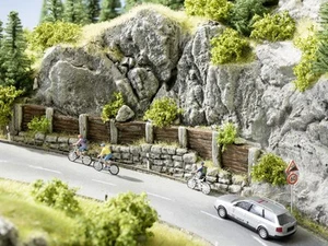 NOCH Steinschlag-Verbauung, Struktur-Hartschaum Modellbauzubehör, 23,5 x 16 cm - Bild 1 von 3