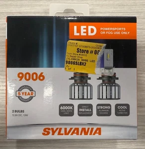 Brand New Sylvania 9006 Powersports / Fog LED Lights On Sale Now !! - Picture 1 of 4