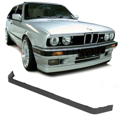 [SASA] Made for 1984-1992 BMW E30 Sedan 325i MT V2 PU Front Bumper Lip Spoiler - Image 1 of 4