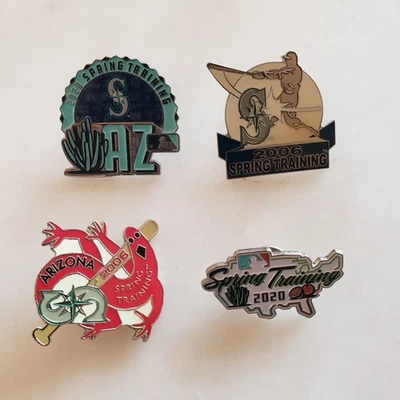 Seattle Mariner 2020 Spring Training Arizona Pins Set of (4) Wincraft  - Image 1 of 4