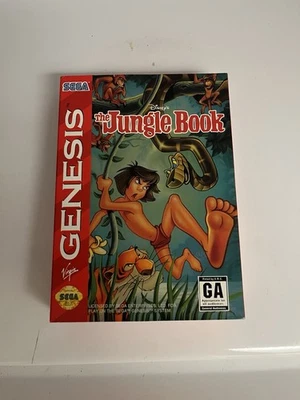 Disney's The Jungle Book (Sega Genesis, 1994) Versión Cartón Cib Foto 1 de 4