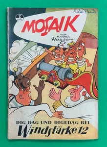 WIPA Original Mosaik Digedags Nr. 2 Bei Windstärke 12 1956 Z. 2-3/2-3- - Bild 1 von 19